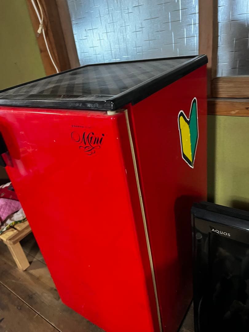 昭和レトロ冷蔵庫レトロポップ【ジャンク】