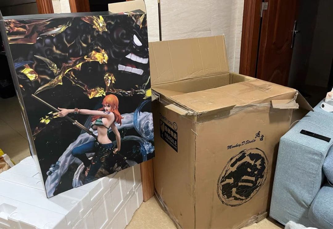 ONE PIECE ナミ ガレージキット ガレキ スタチュー③①