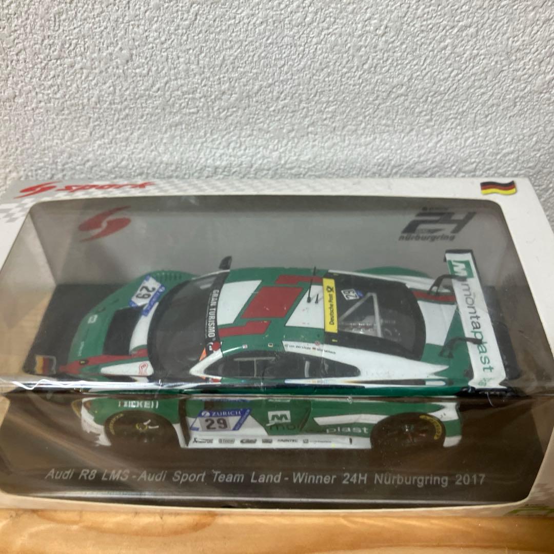 spark 1/43 audi R8 ニュル　2017年ウィナー