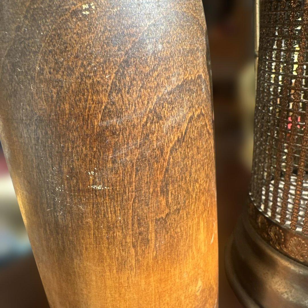 木製こけし 花模様 微笑み　渡辺正雄　彩秋