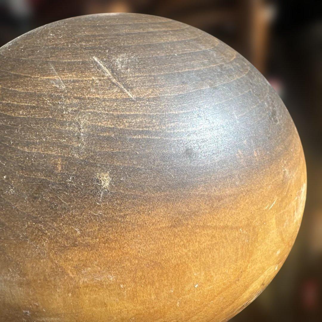 木製こけし 花模様 微笑み　渡辺正雄　彩秋