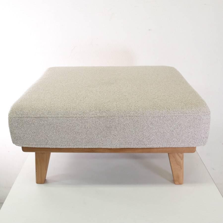 値下展示品 2023年製 ウニコ アルキオ カバーリング オットマン ベージュ