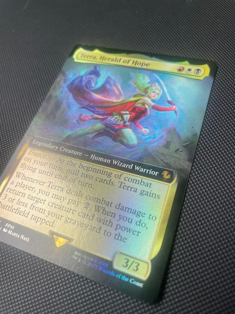 MTG 魔導の力を持つ少女、ティナ　拡張アートfoil版