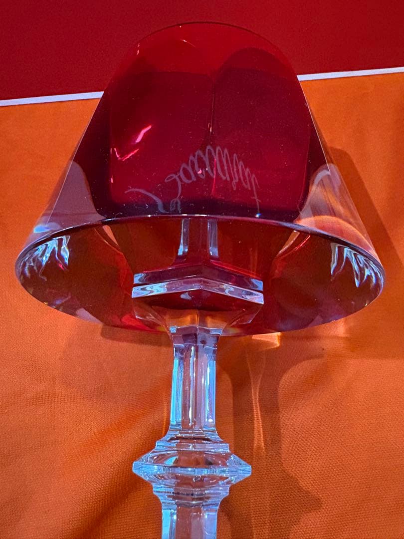 Baccarat バカラ　My Fire マイファイヤー　赤色 ガラス製品