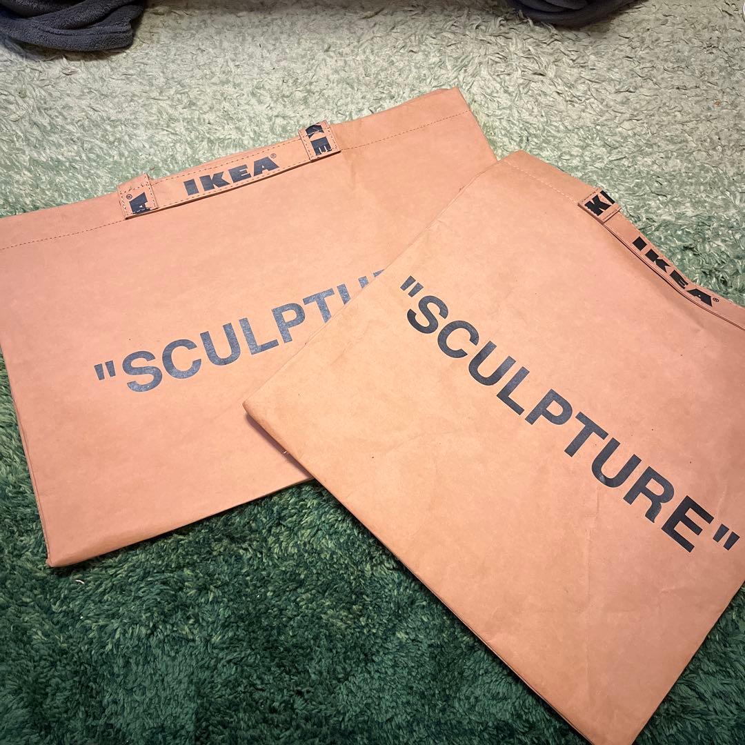 Jam様　IKEA SCULPTURE ショッピングバッグ 2点セット