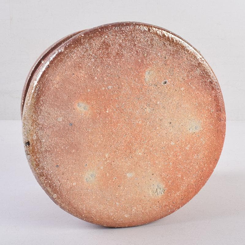 茶道具　古来窯　四世　上田直方作　水指　堀内宗完(兼中斎)極め箱　M　R8885