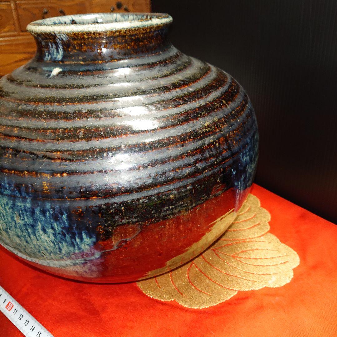 陶器壺、花瓶、小石原焼