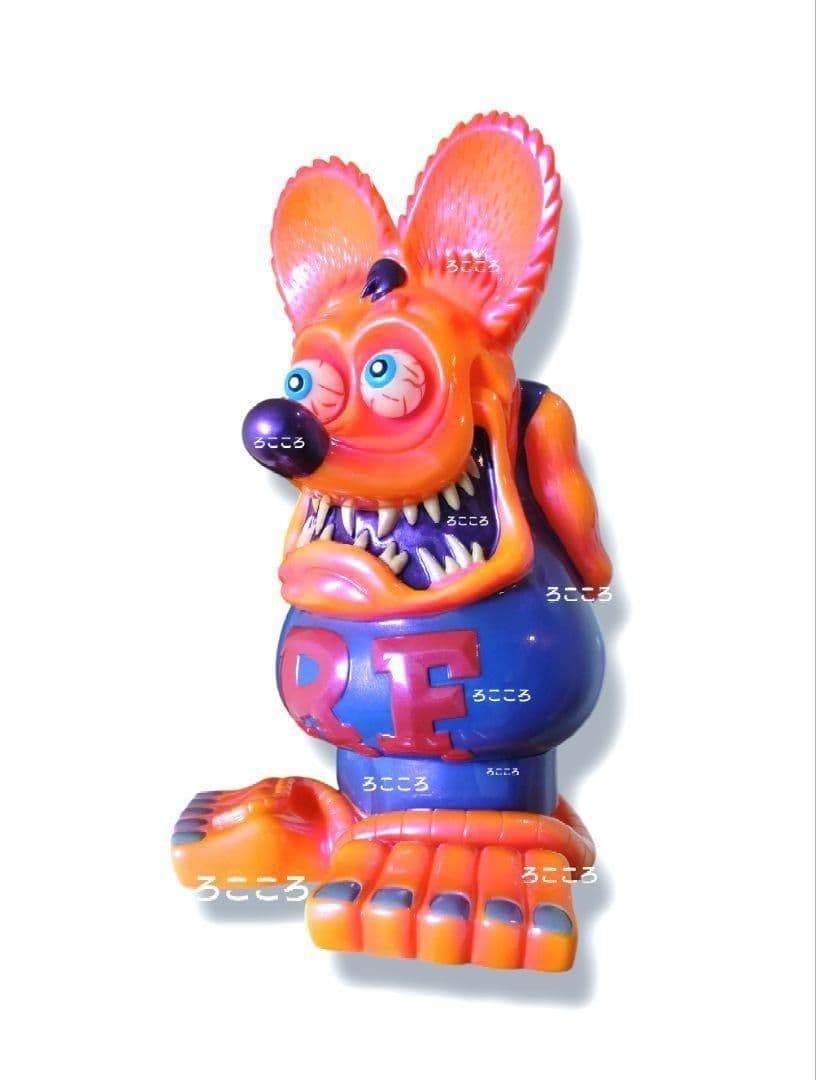 入手困難 ラットフィンク フィギュア 艶パールオレンジ＆パールパープル