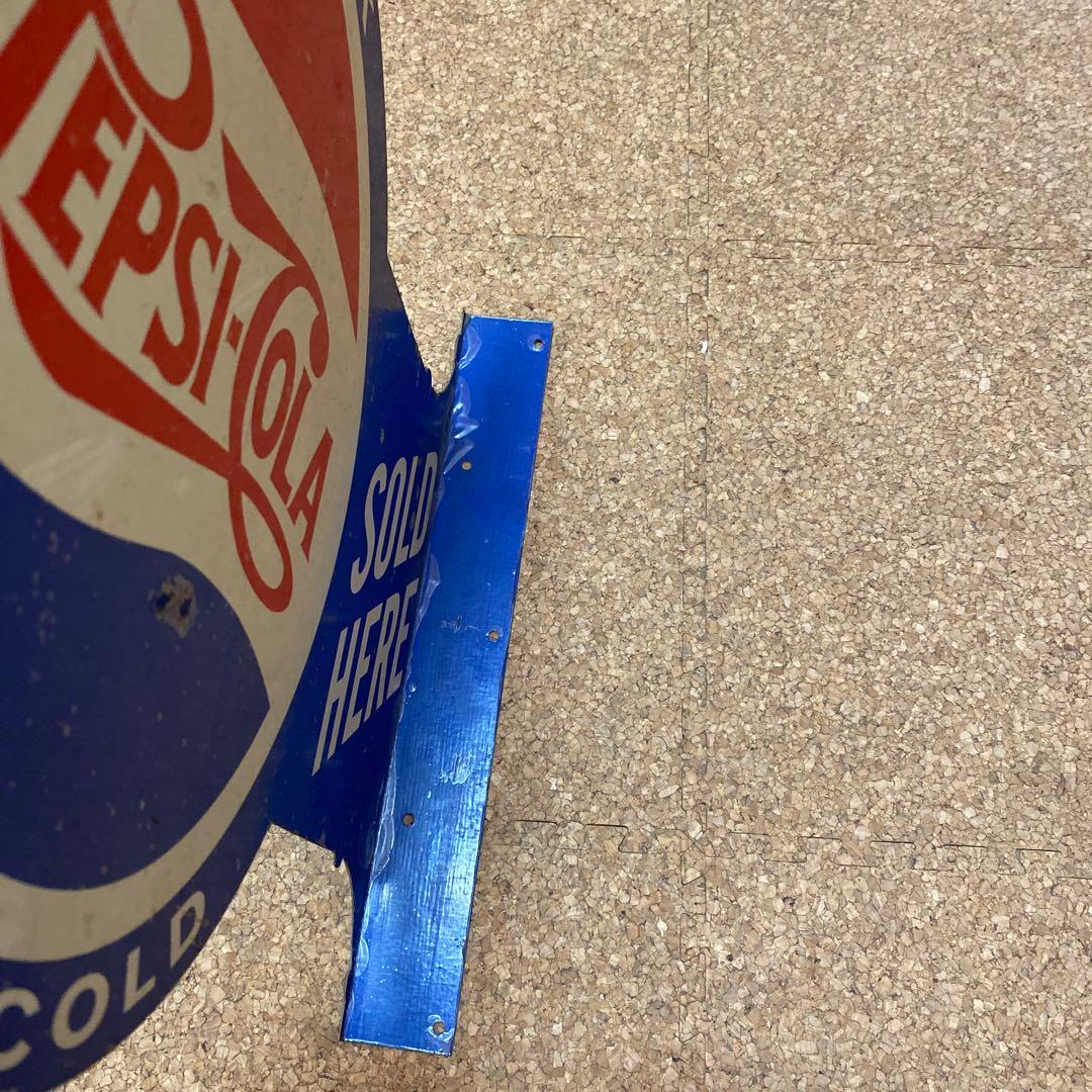 PEPSI ペプシ　sold here 看板　レア