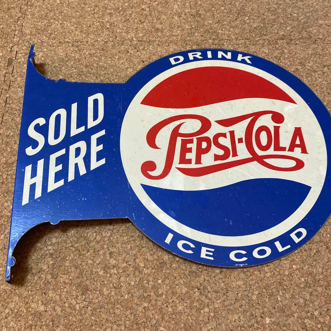 PEPSI ペプシ　sold here 看板　レア