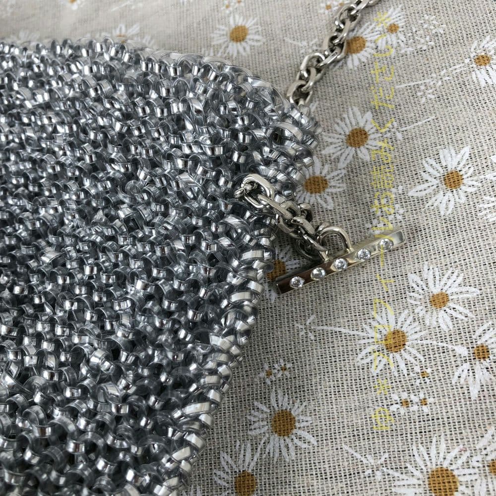 アンテプリマ バケットバッグ ショルダーバッグ シルバー