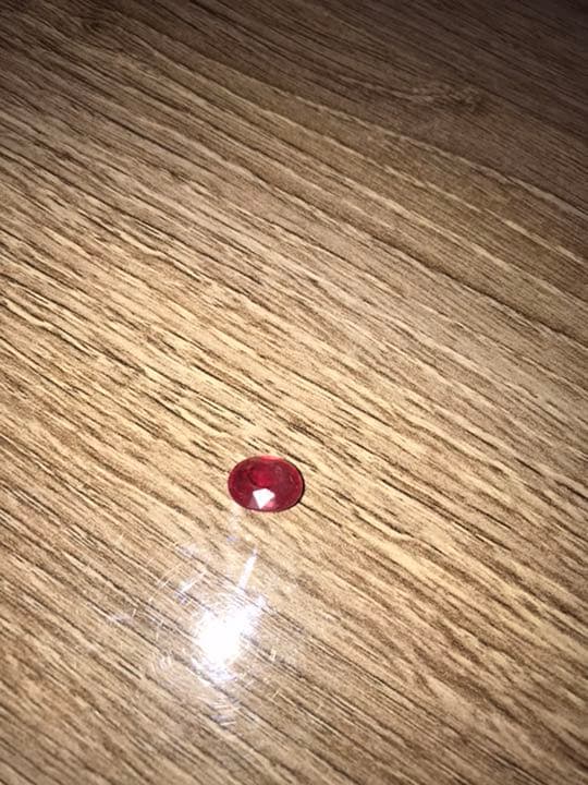 ルビー【評価額12万】天然ビジョンブラッドルビー5.12ct￤作家モノ￤