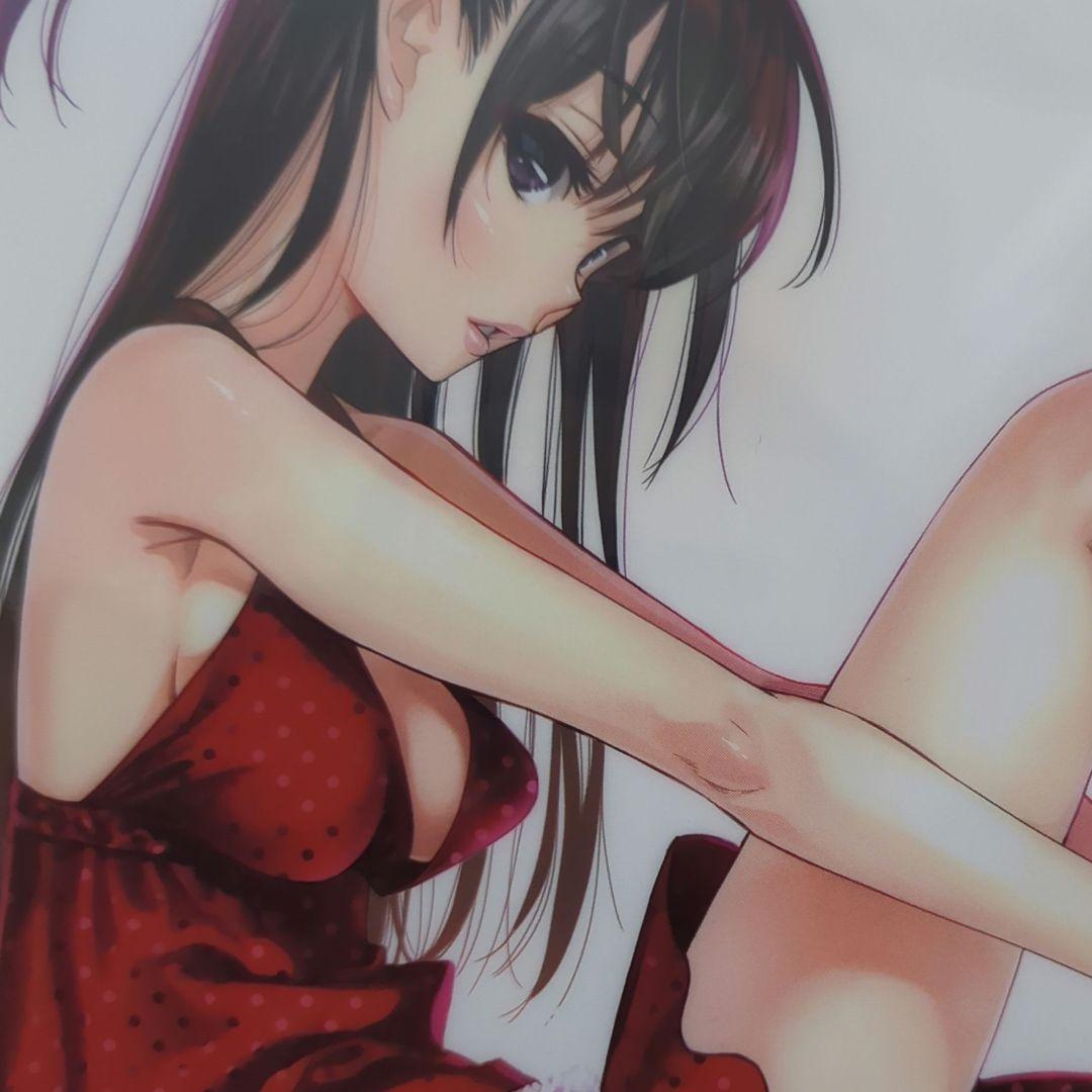 送料無料▶かのかり3枚組 原作絵 当選品A4クリアファイル/彼女お借りします⑶