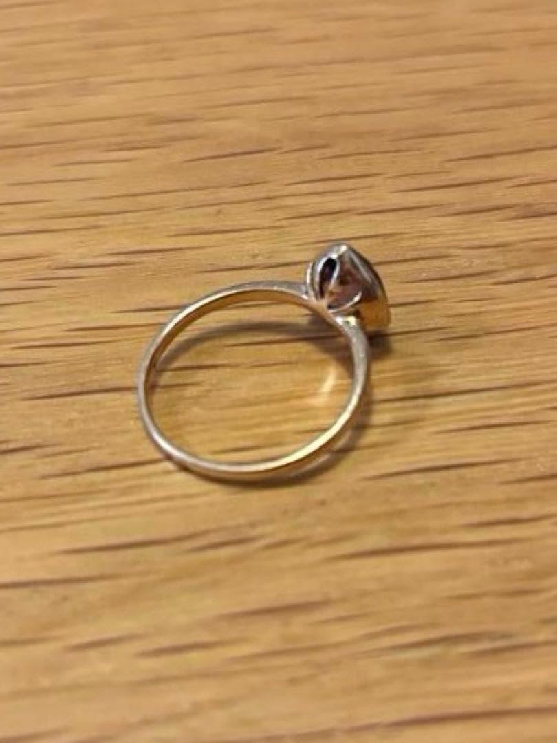 【菜の花】TAKANOリング　K18ピンクゴールド　アメジスト　12.5号