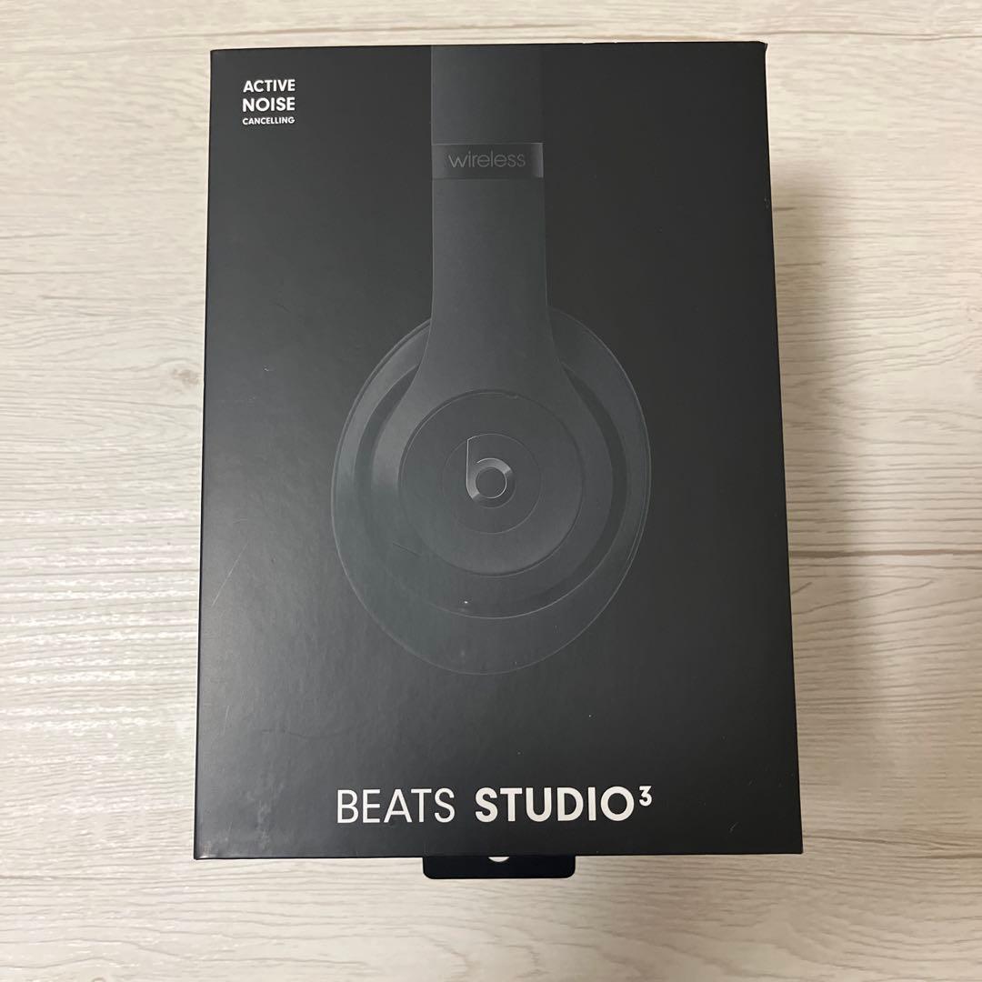 Beats Studio3 ワイヤレスヘッドホン　ブラック