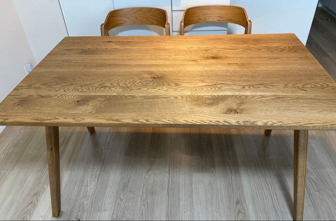 ままま/ unico ADDAY(アディ)　ダイニングテーブル W1350