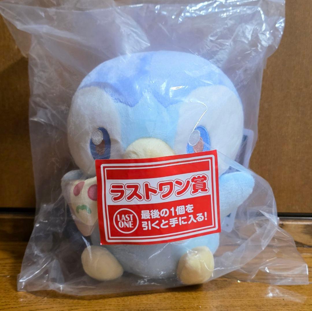 新品未開封：ポケピース　一番くじ　ぬいぐるみ　ピカチュウ　ゴンベ　ポッチャマ
