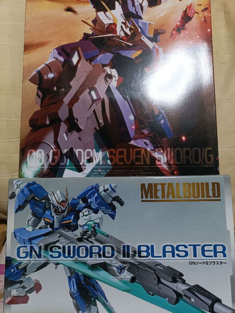 メタルビルド　ダブルオーガンダム　セブンソードG ＋GNソードIIブラスター