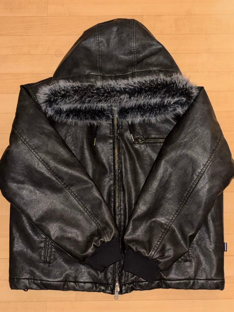 WISHFOREVER 2WAYフードブルゾン L