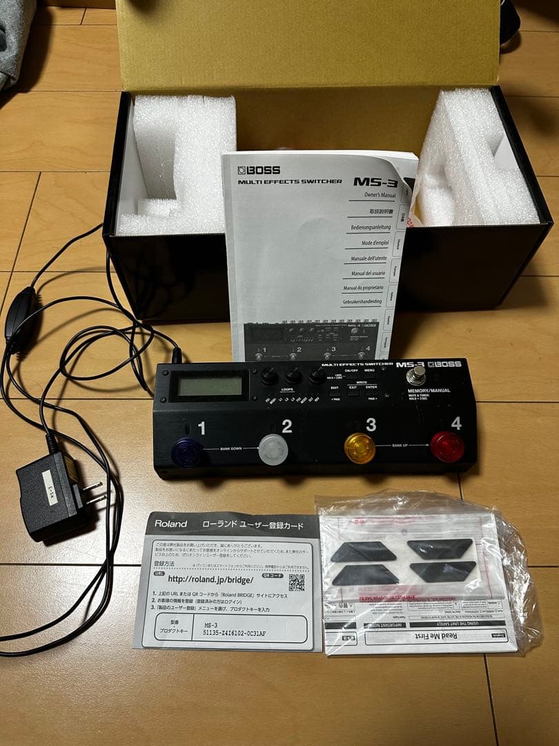BOSS マルチエフェクター&スイッチャー　MS-3 中古完動品