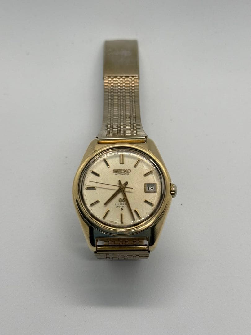 SEIKO 自動巻き時計 ゴールド hi beat 36000