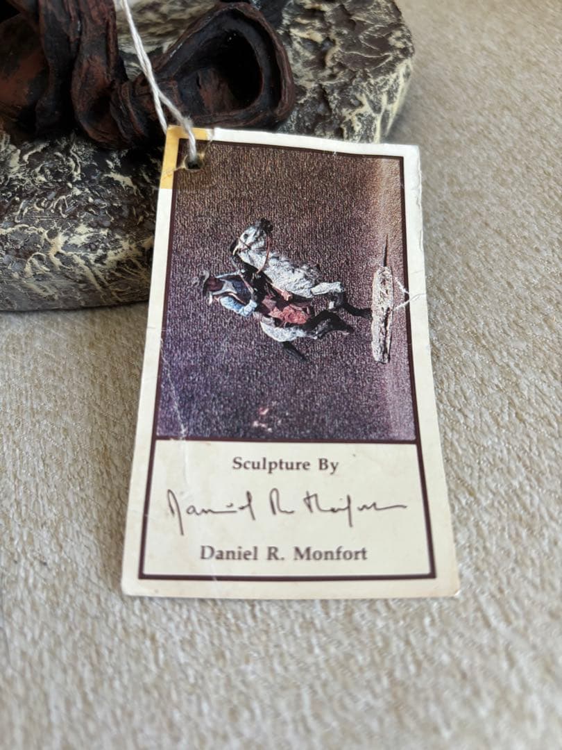 モンフォート　オリジナル　彫刻　人形　米軍騎兵