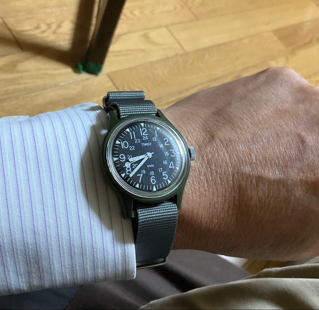TIMEX キャンパー　レアな手巻き　military