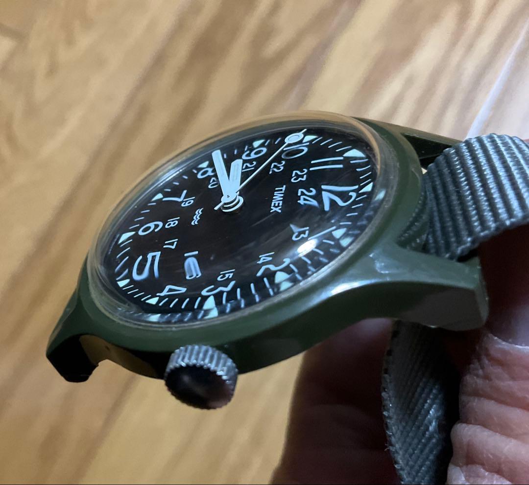 TIMEX キャンパー　レアな手巻き　military