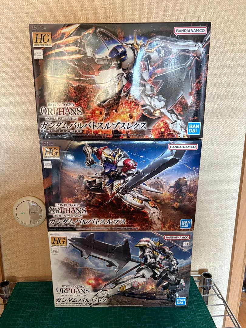 MGバルバトス MGSDバルバトス　HGバルバトス セット