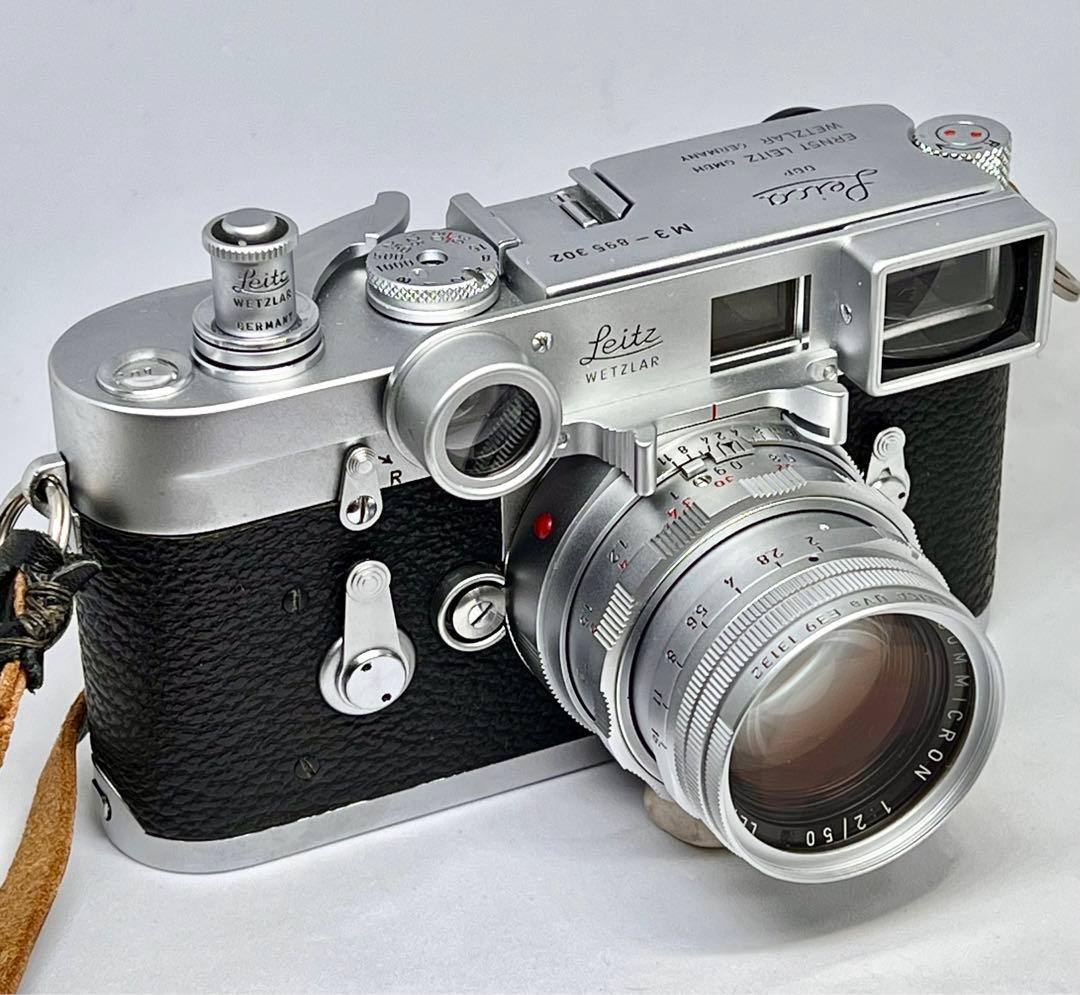 OH済！ライカ Leica M3 福耳 DRズミクロン 50mmf2 付属品多数