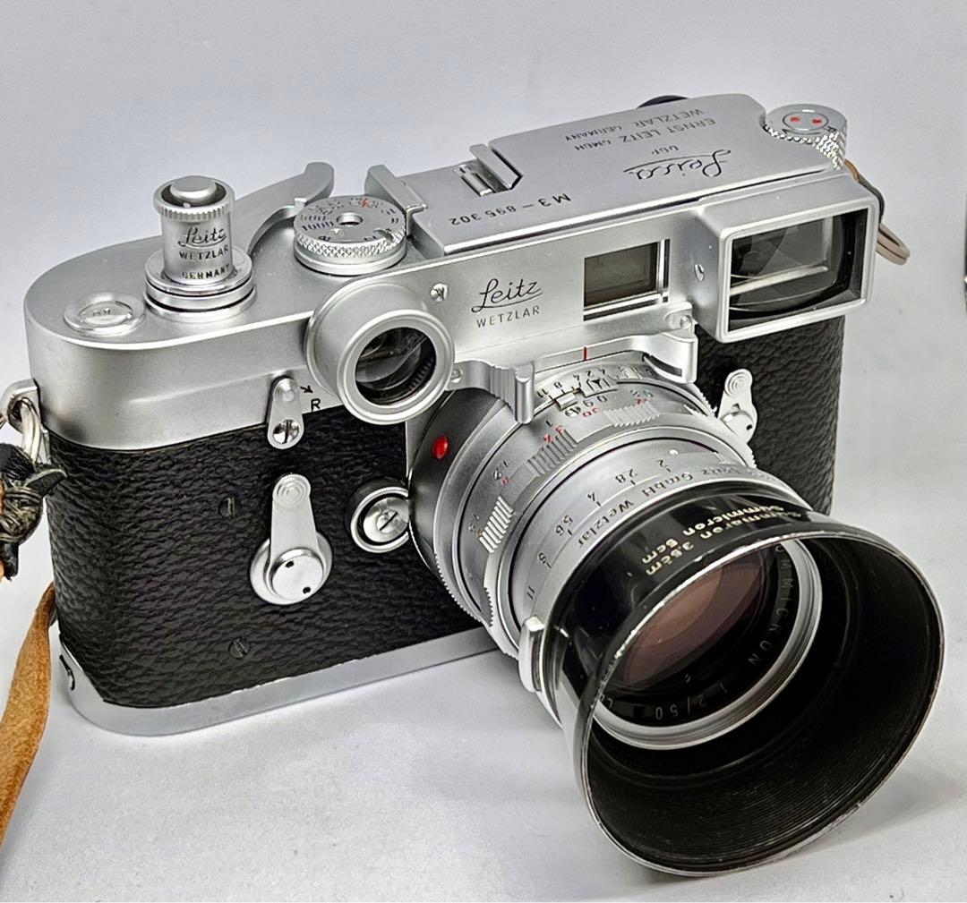OH済！ライカ Leica M3 福耳 DRズミクロン 50mmf2 付属品多数