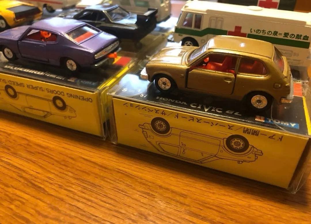 トミカ黒箱色指定1eホイール日本製まとめ売り