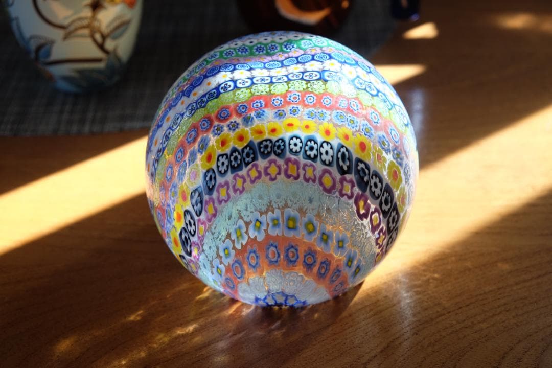 ミルフィオリ 吹きガラス 花瓶 検/辻和美 澤田和香奈 黒川登紀子/田子美紀