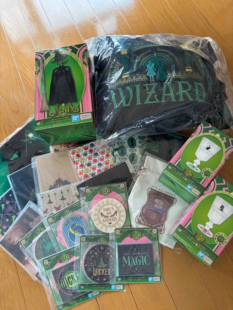 ウィキッド一番くじ 各コンプリートセット