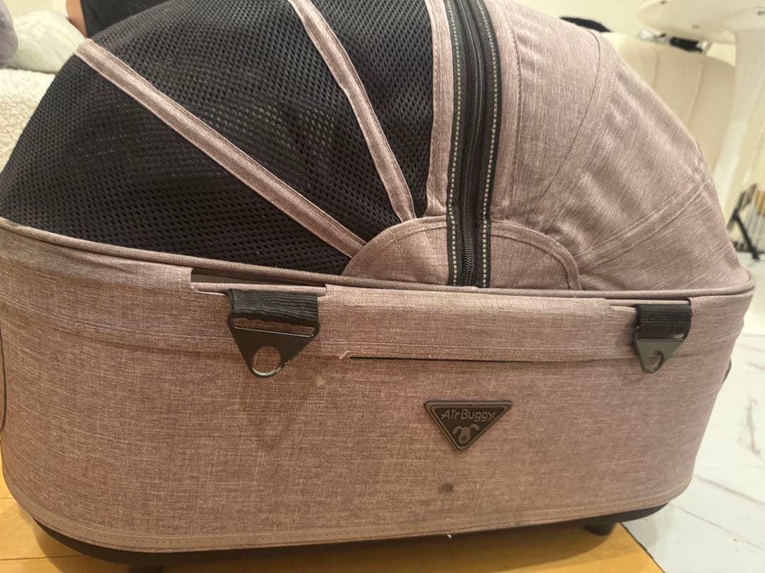 Air Buggy 中型犬用キャリーバッグ グレー