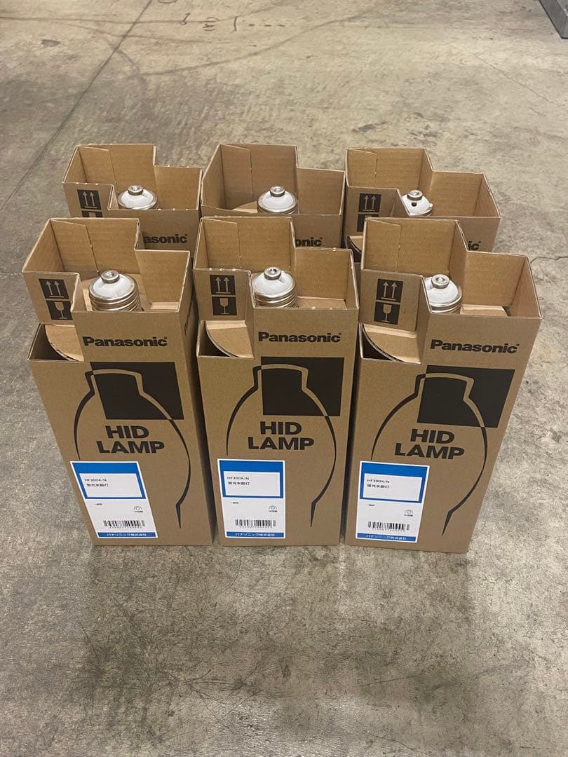 Panasonic 水銀灯　HF300X 6本セット