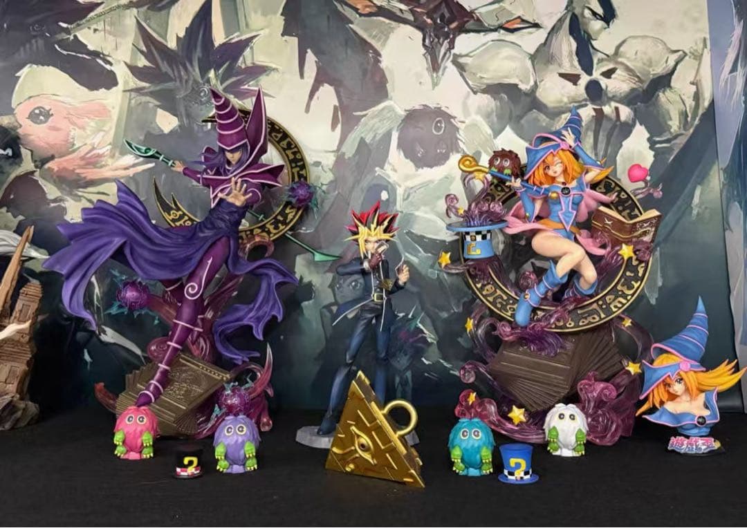 遊戯王 ブラック・マジシャン ガレージキット ガレキ スタチュー ②