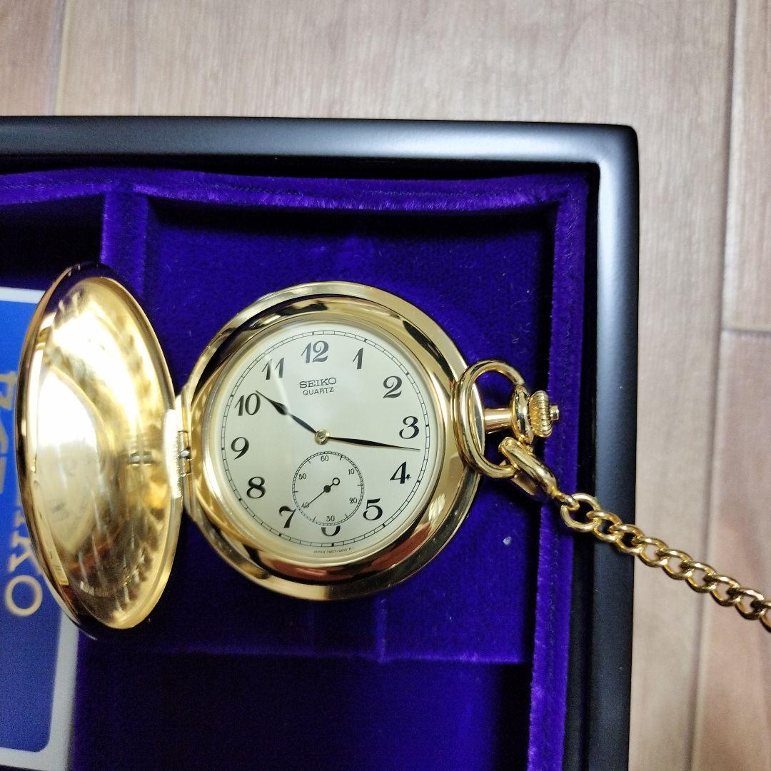 SEIKO ゴールド懐中時計