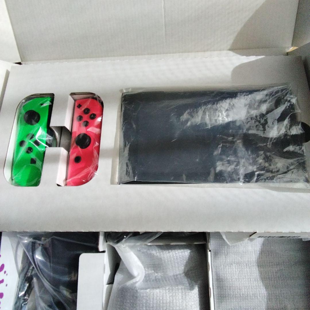 Nintendo Switch グリーンとピンク 本体
