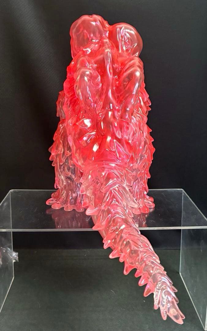 希少■ マルサン ヘドラ ソフビ ピンク 日本製