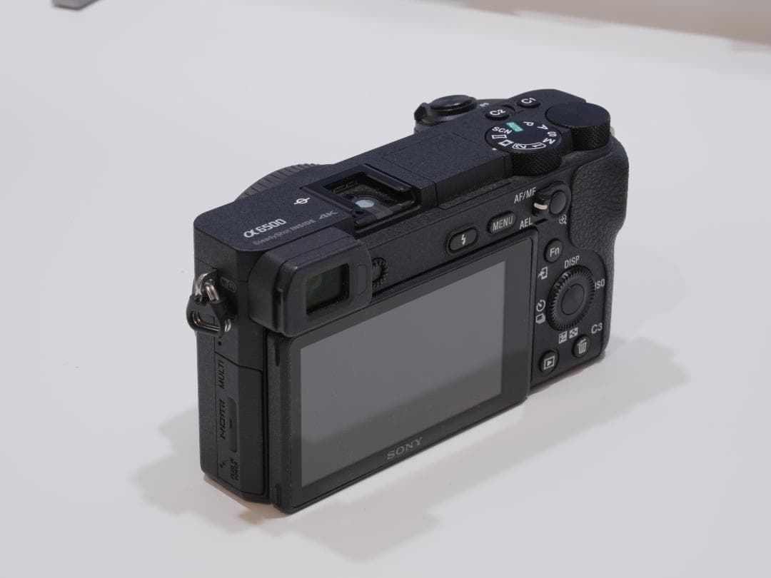 Sony a6500 US版 英語メニュー 日本語無し English Menu