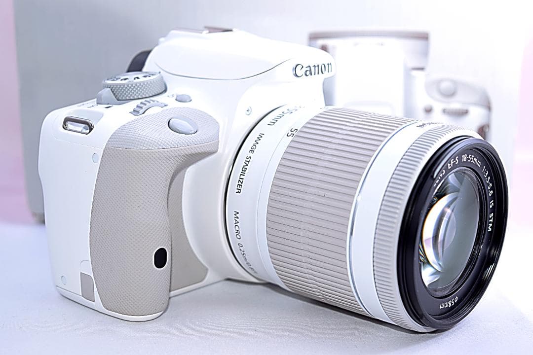 美品 Canon kiss x7☆希少ホワイト☆スマホに転送☆高性能レンズ！