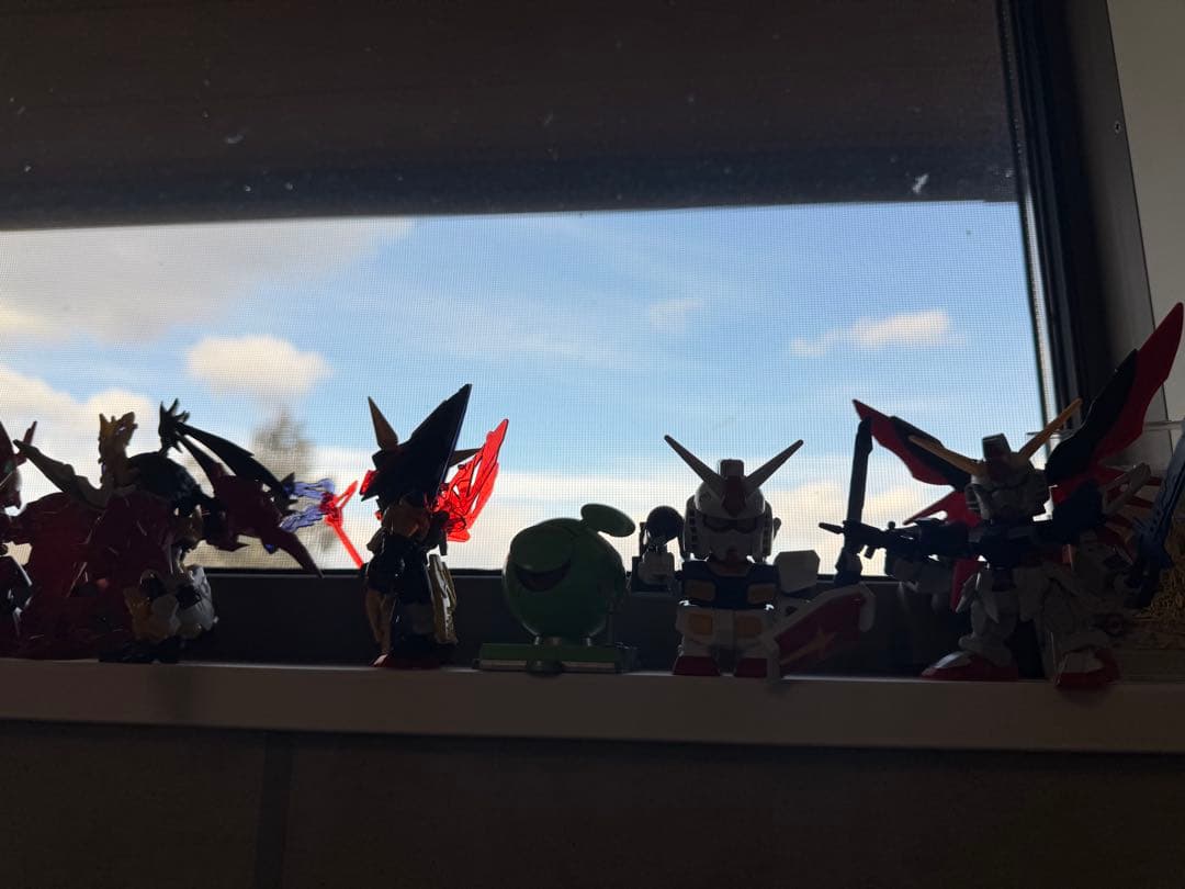 SDガンダム　完成品　デスティニー　ユニコーン