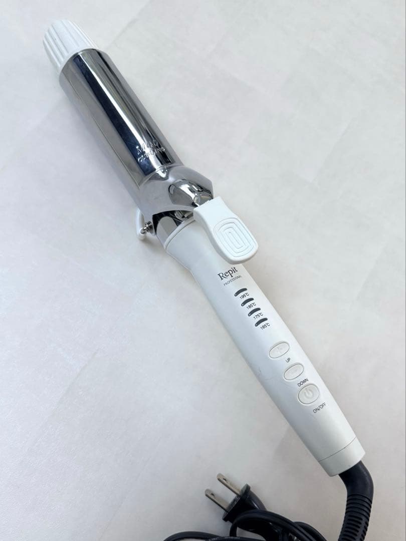 美品 Repit クレイツ スクエアバー 40mm CSB-AG40W 韓国ヘア