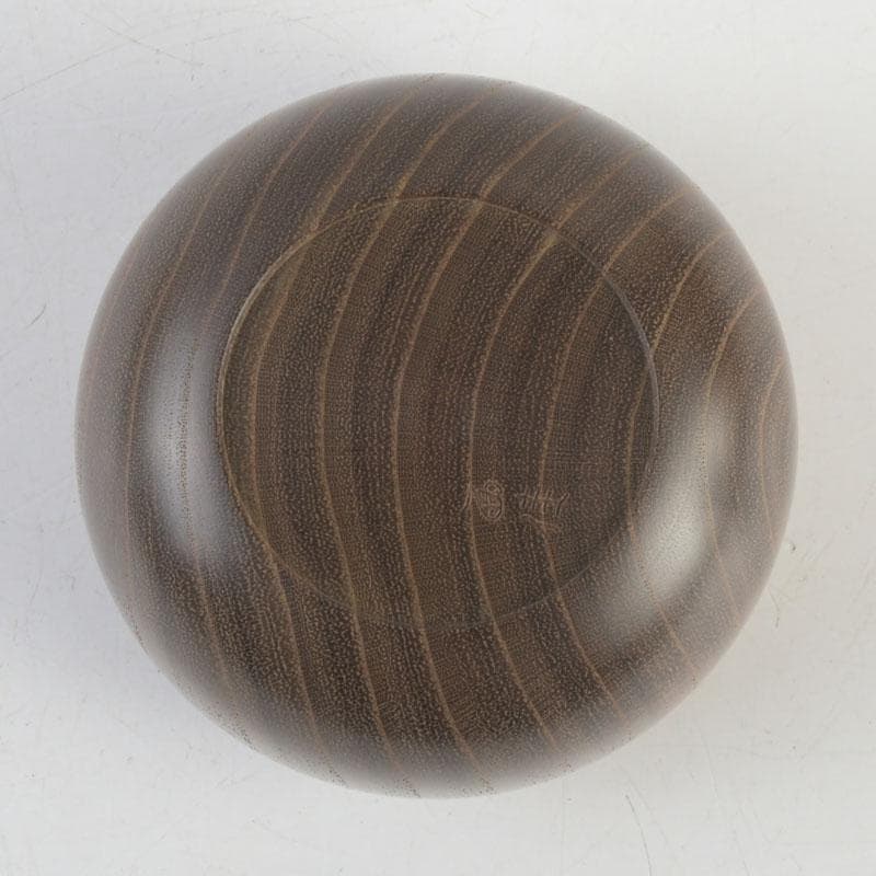 かめ　茶道具　西脇佳三作　轆轤細工　槐　平棗　共箱　V　9533