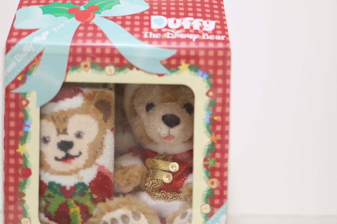 クリスマスダッフィー ぬいぐるみ　オープンマウス　タオルセット