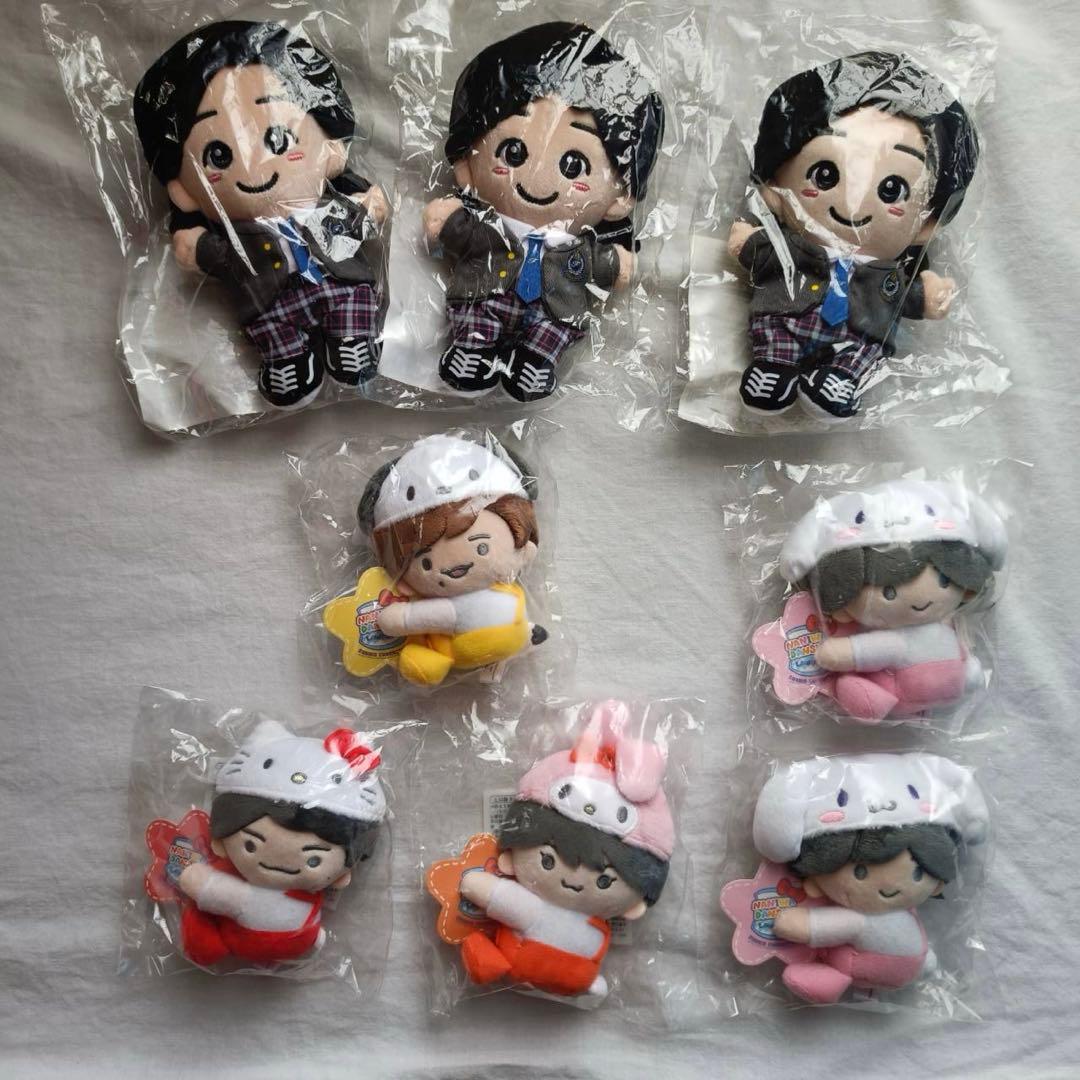 なにわ男子　ぬいぐるみ　まとめ売り　　 道枝駿佑　長尾謙杜　西畑大吾　大西流星