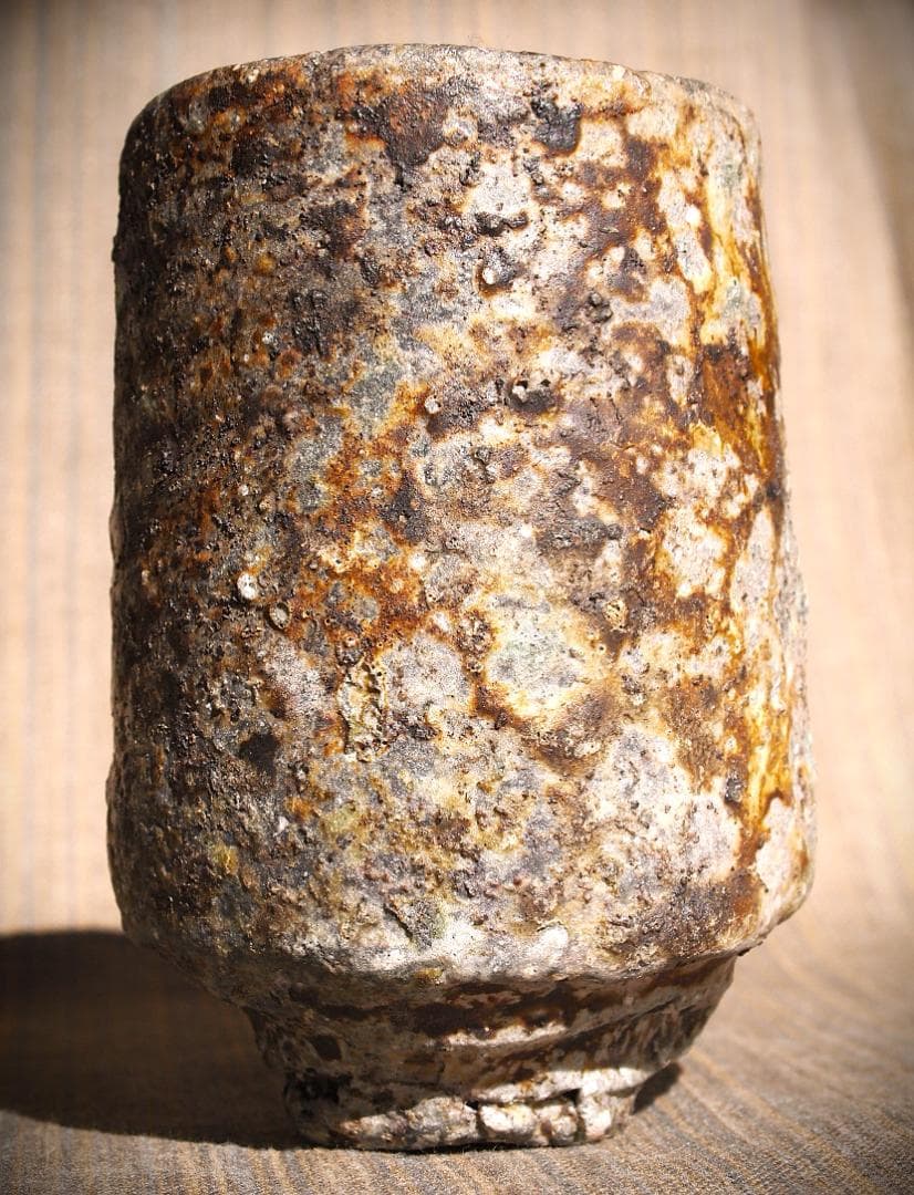 人気作家★大西雅文★赤丹波筒湯のみ