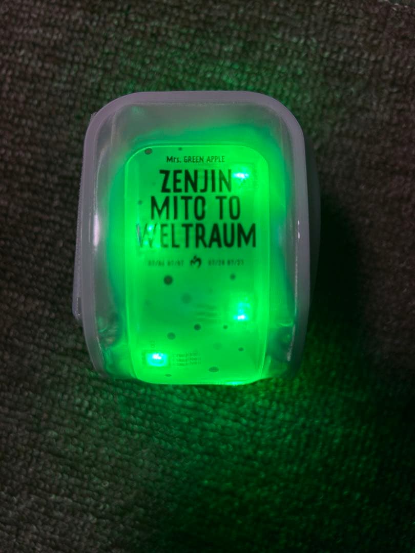 Mrs. GREEN APPLE ゼンジン ライトバンド バベル使用可