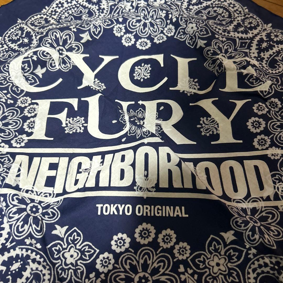 希少横浜限定NEIGHBORHOOD CYCLE FURY バンダナ